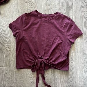 EUC Lululemon Time to Restore tee